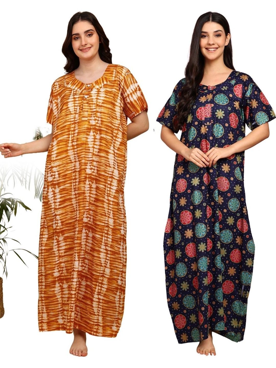 YUKATA Printed Maxi Nightdress-picture-34