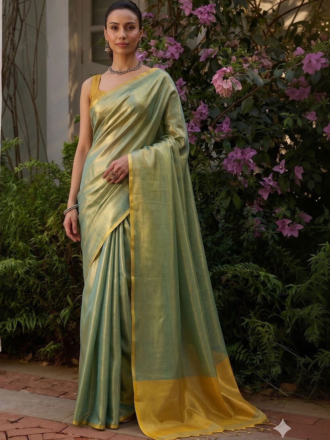 KALINI Tissue Saree-image-21