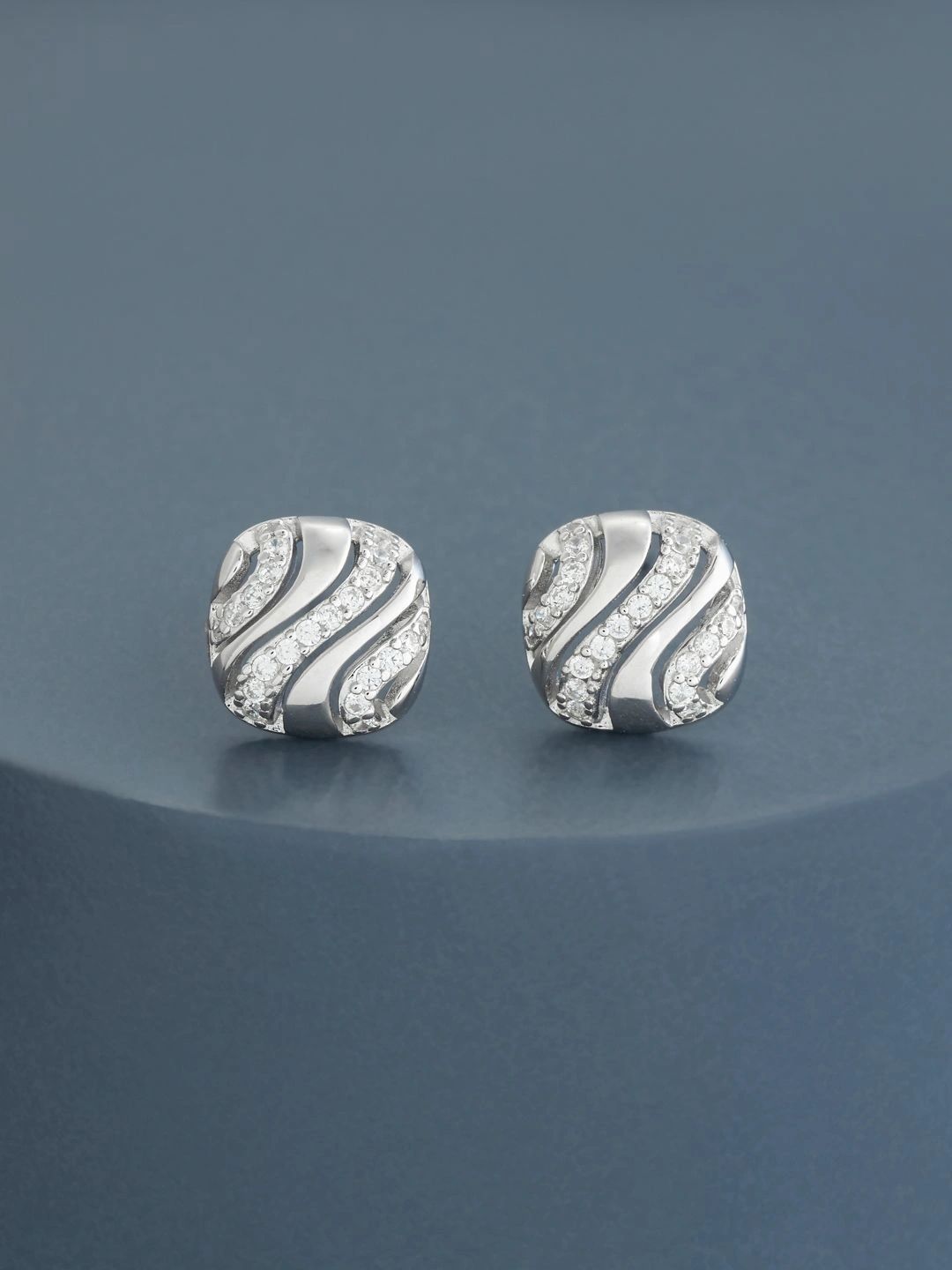 Kushal's Fashion Jewellery Square Studs Earrings-picture-11