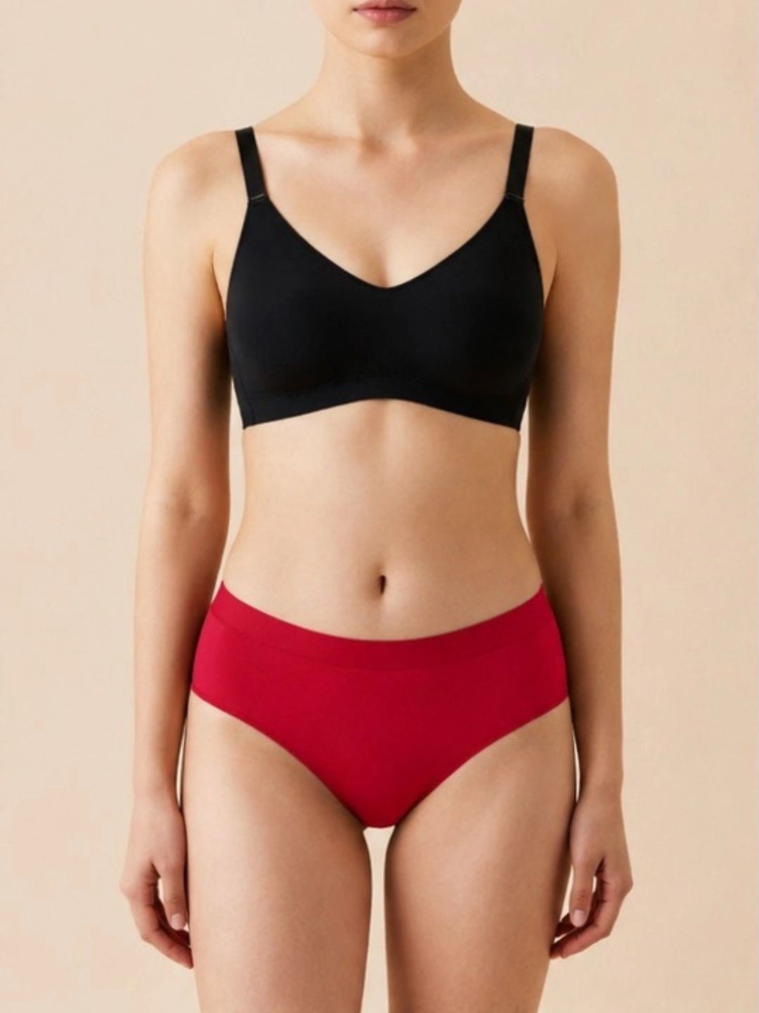 happybra Women Seamless Cotton Hipster Briefs-picture-52