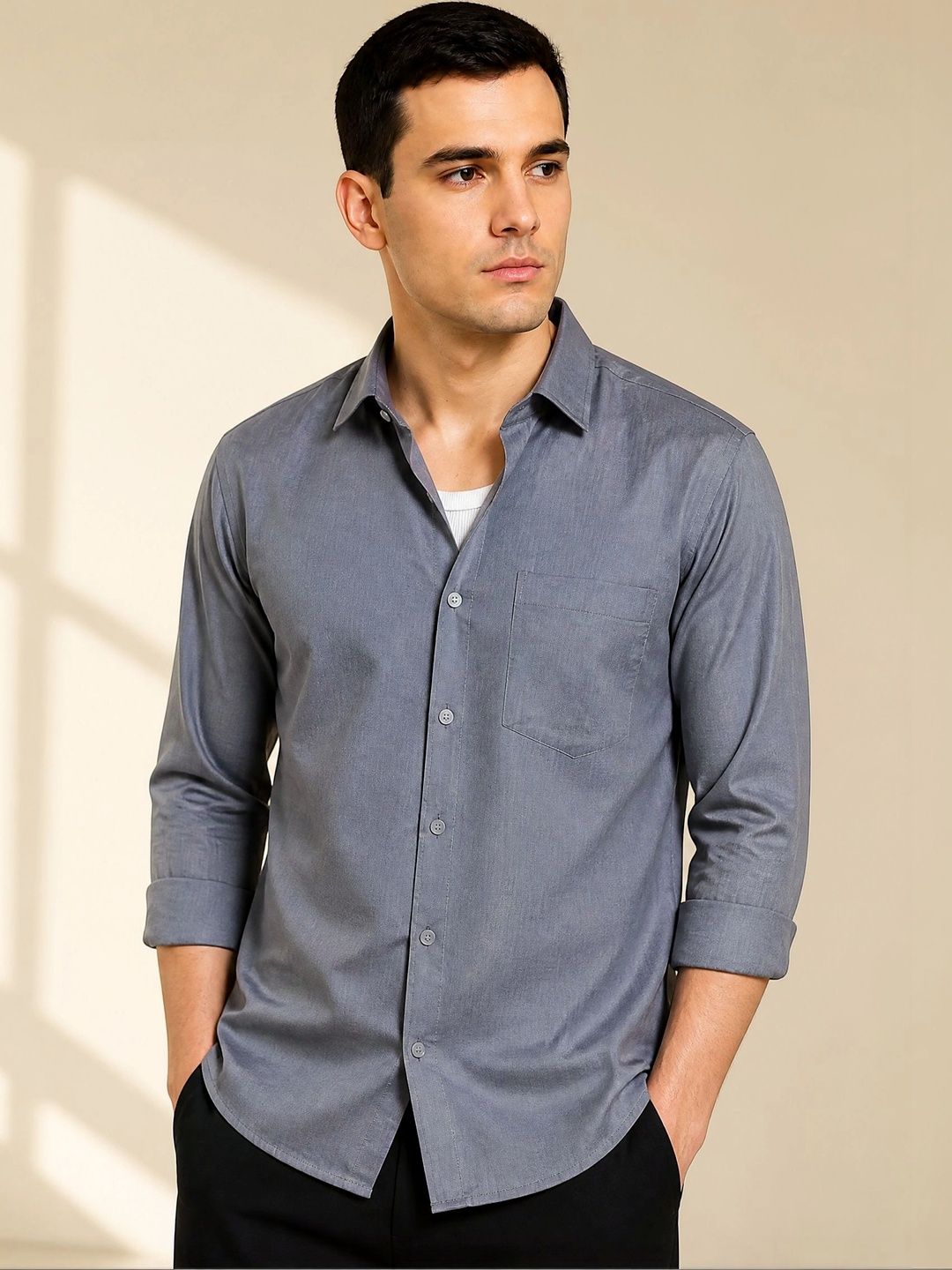 R.Code by The Roadster Life Co. Men Casual Shirt-picture-19