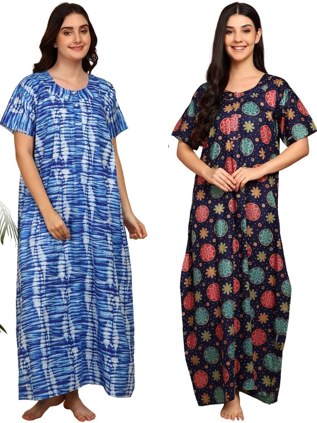 YUKATA Printed Maxi Nightdress-picture-19