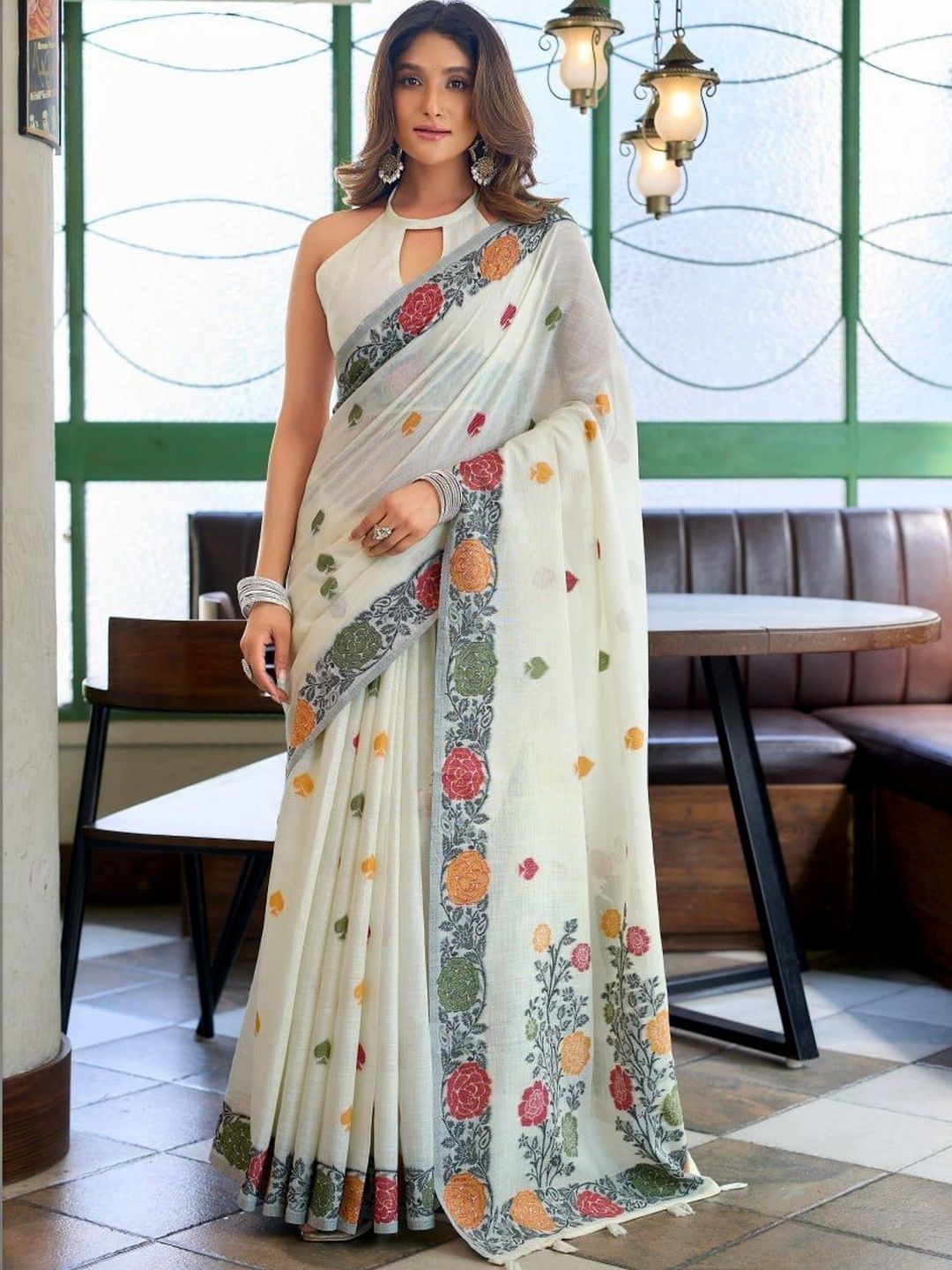 AD Saree Mall Woven Design Silk Blend Designer Banarasi Sarees-picture-38