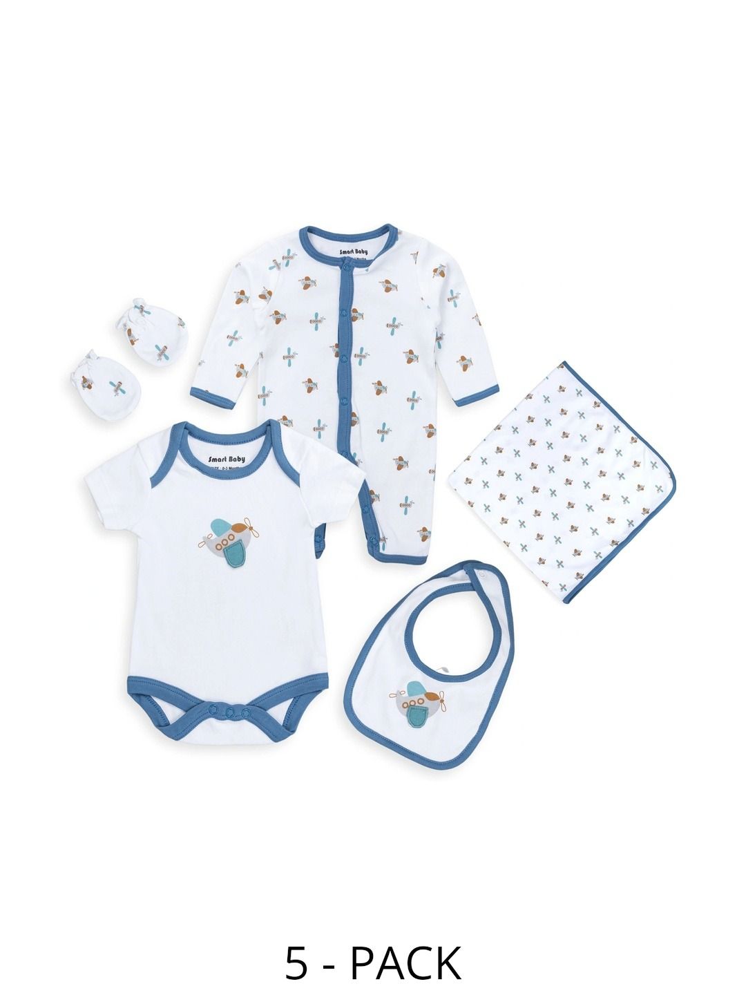 Smart Baby Unisex Kids Printed T-shirt-picture-32