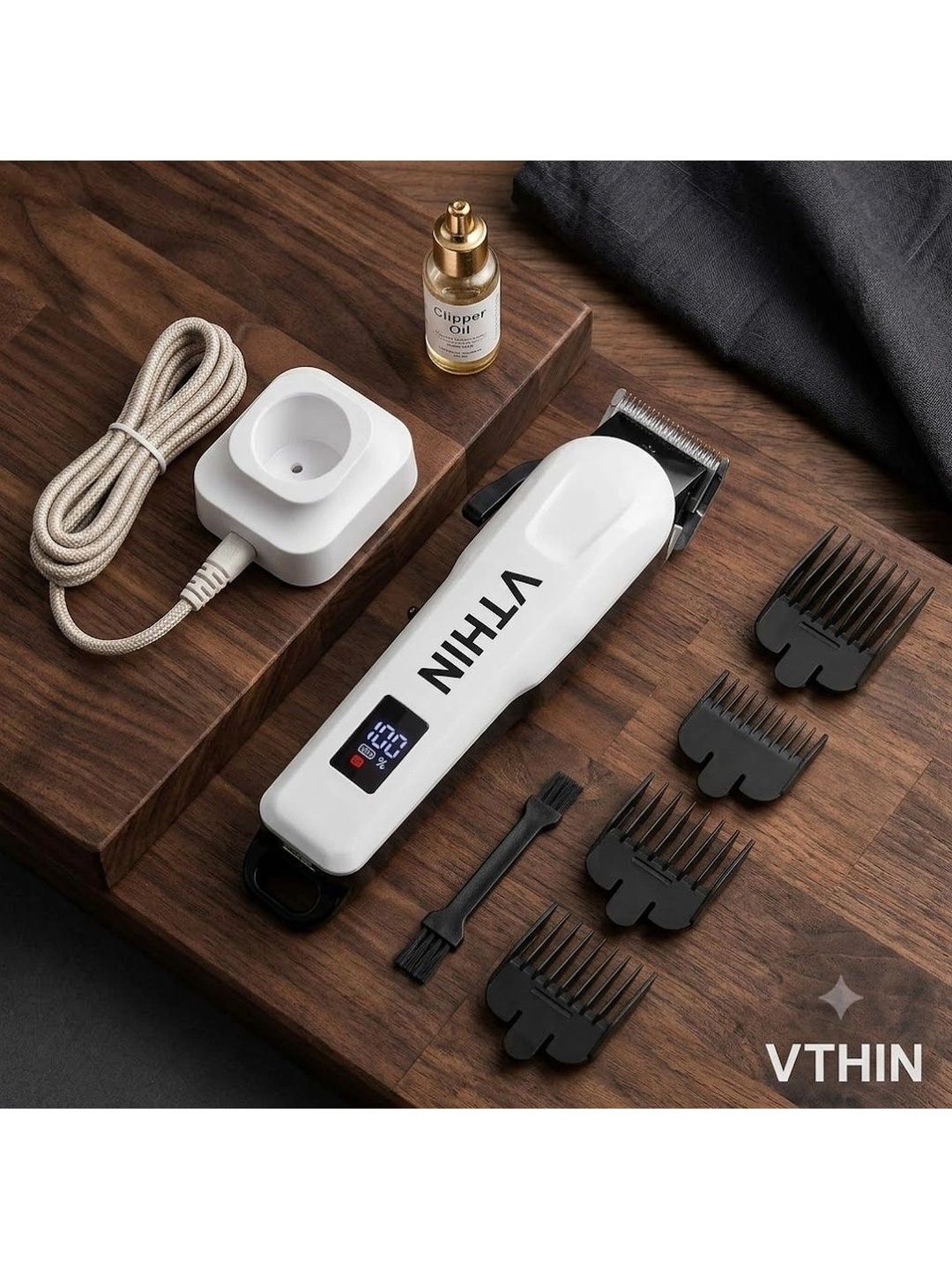 VTHIN Professional Wireless Hair Clipper & Grooming Kit-picture-36