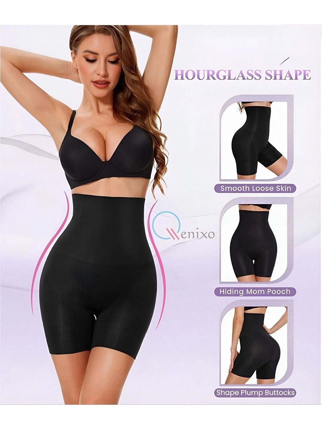 XIANCO High-Rise Tummy & Thigh Shaper-picture-12