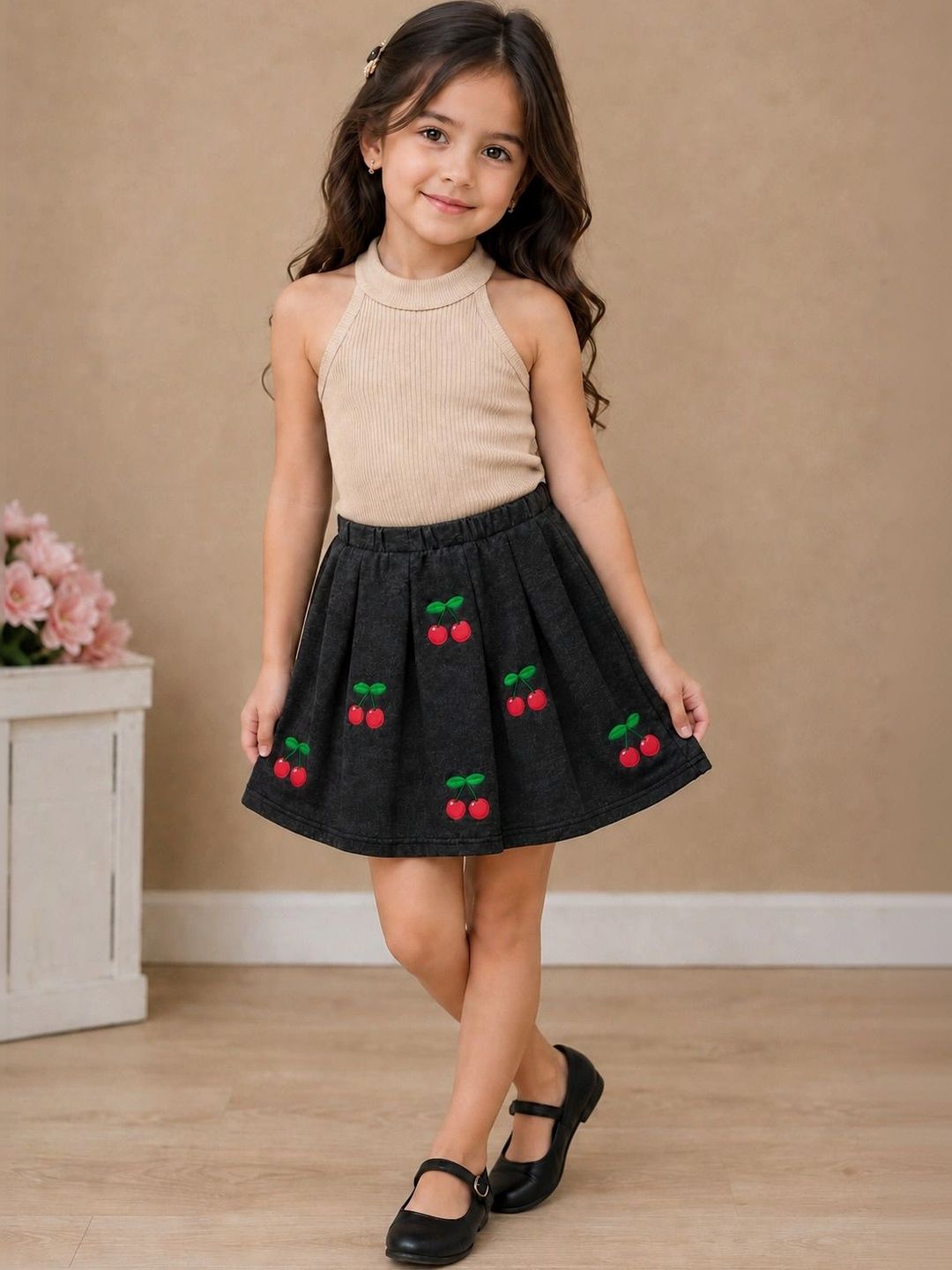 Ninas Girls Top with Skirt-picture-22