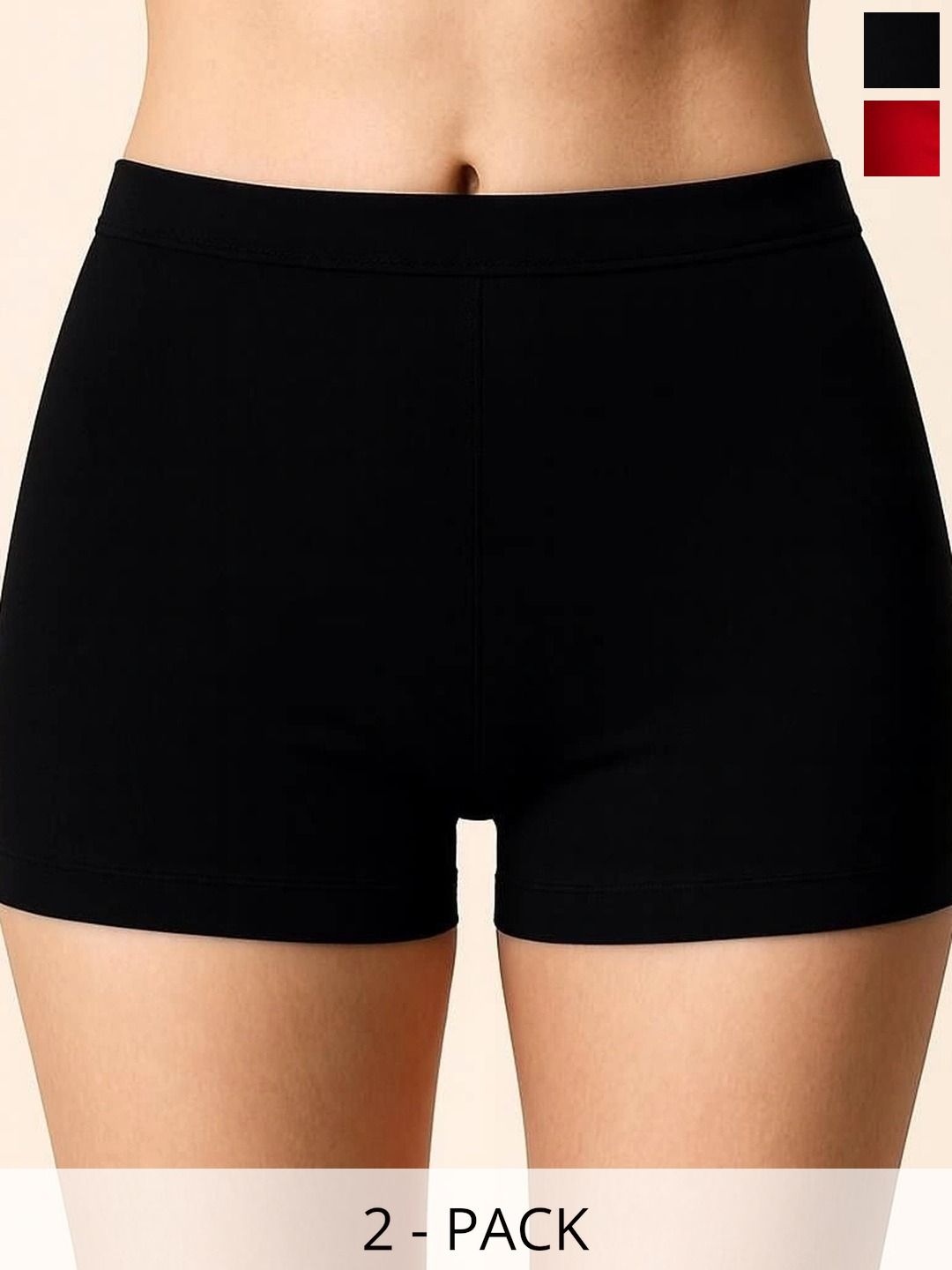 Fashioneda Women Pack of 2 Boy Shorts-picture-37