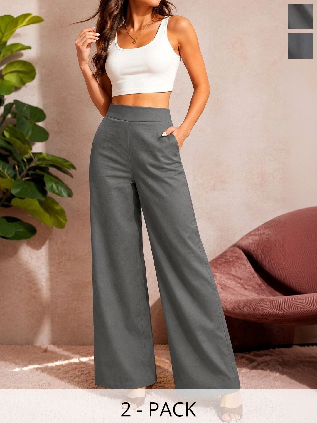 SZN Women Relaxed Trousers-picture-54