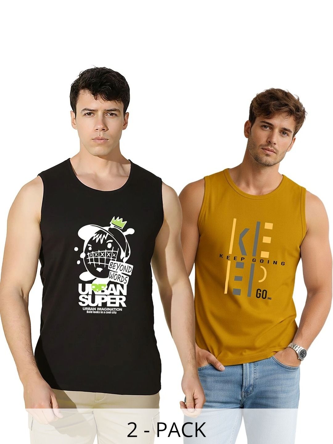 MINISTRY OF FRIENDS Men Typography 2 Printed T-shirt-picture-18