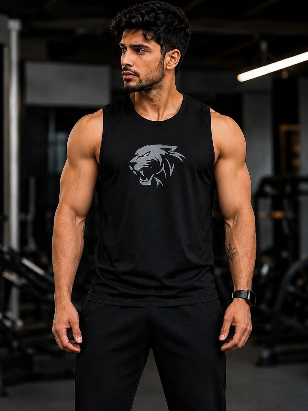 Sprouted Printed Assorted Gym Vest-picture-30