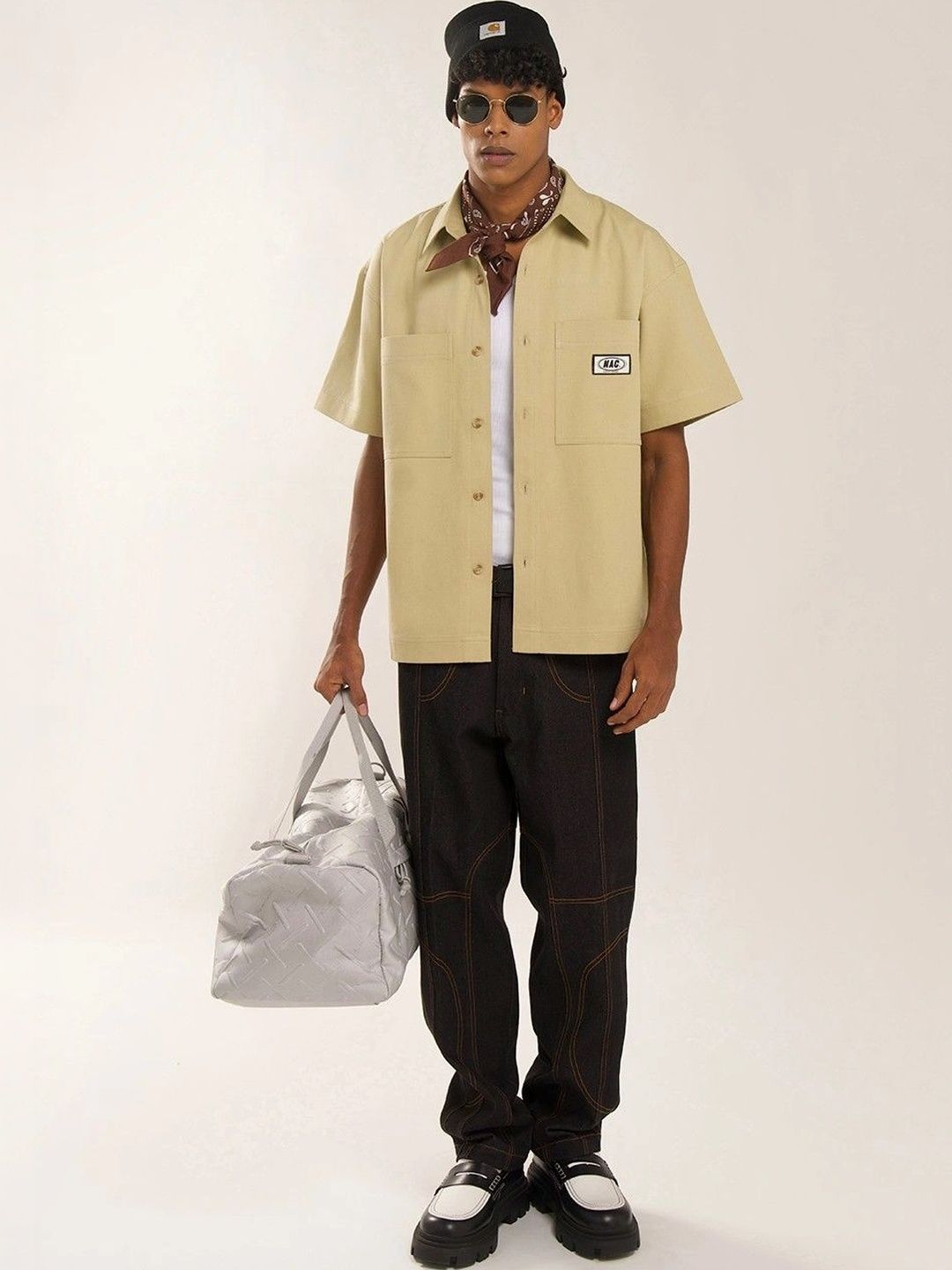 NO AREA CODE Men Classic Casual Shirt-picture-38