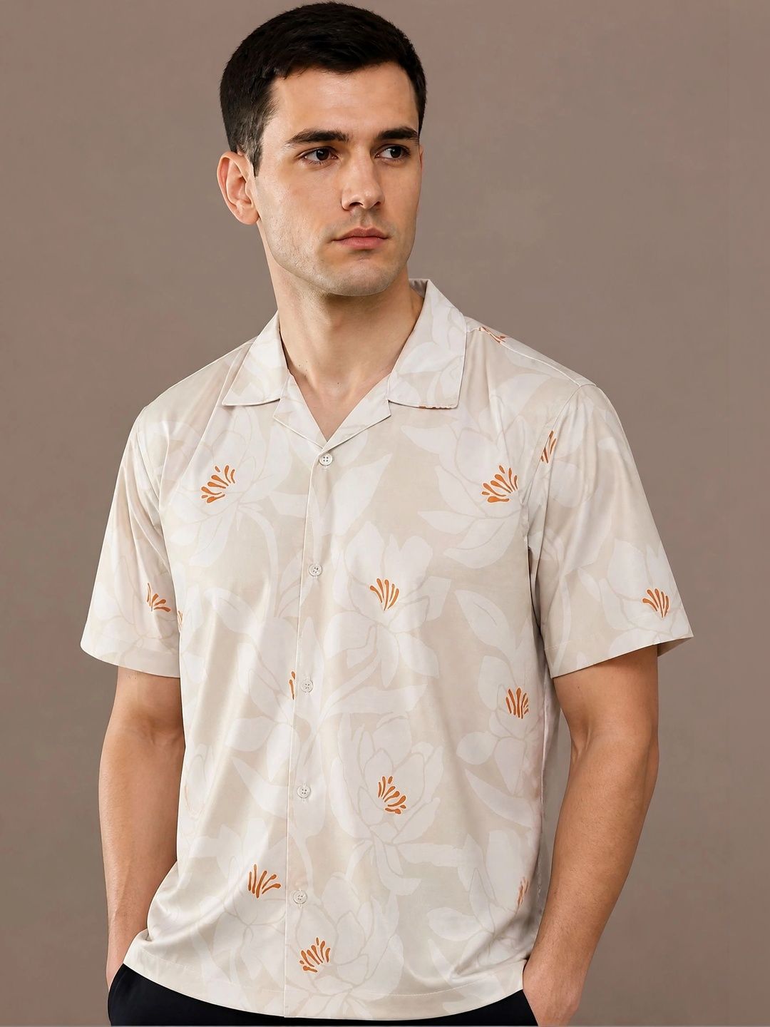 R.Code by The Roadster Life Co. Men Floral Printed Casual Shirt-picture-22