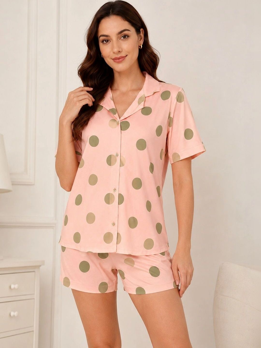 GENZILOOKS Women Printed Night suit-picture-12