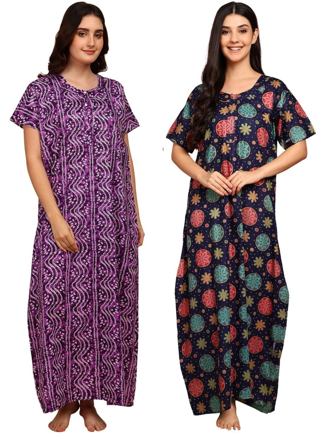YUKATA Printed Maxi Nightdress-picture-34