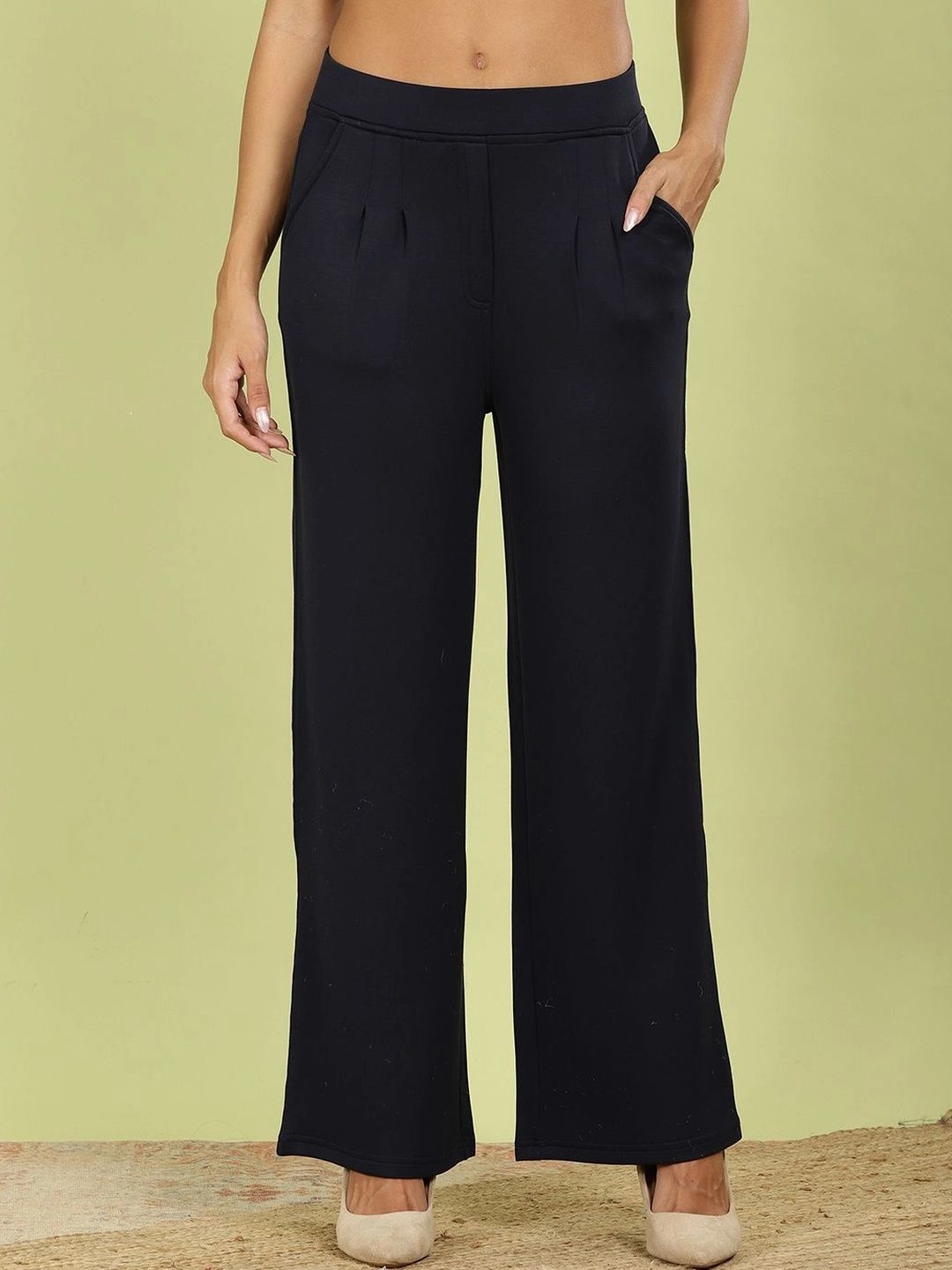FUTURO Women Classic High-Rise Trousers-picture-14