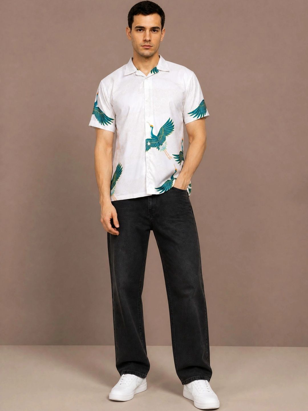 R.Code by The Roadster Life Co. Men Printed Casual Shirt-picture-26