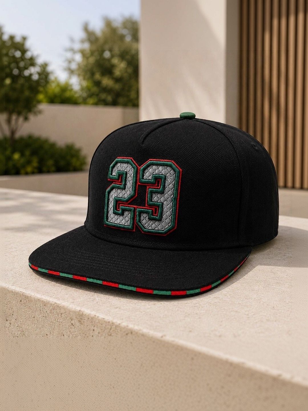 Vritraz Men Embroidered Snapback Cap-picture-31