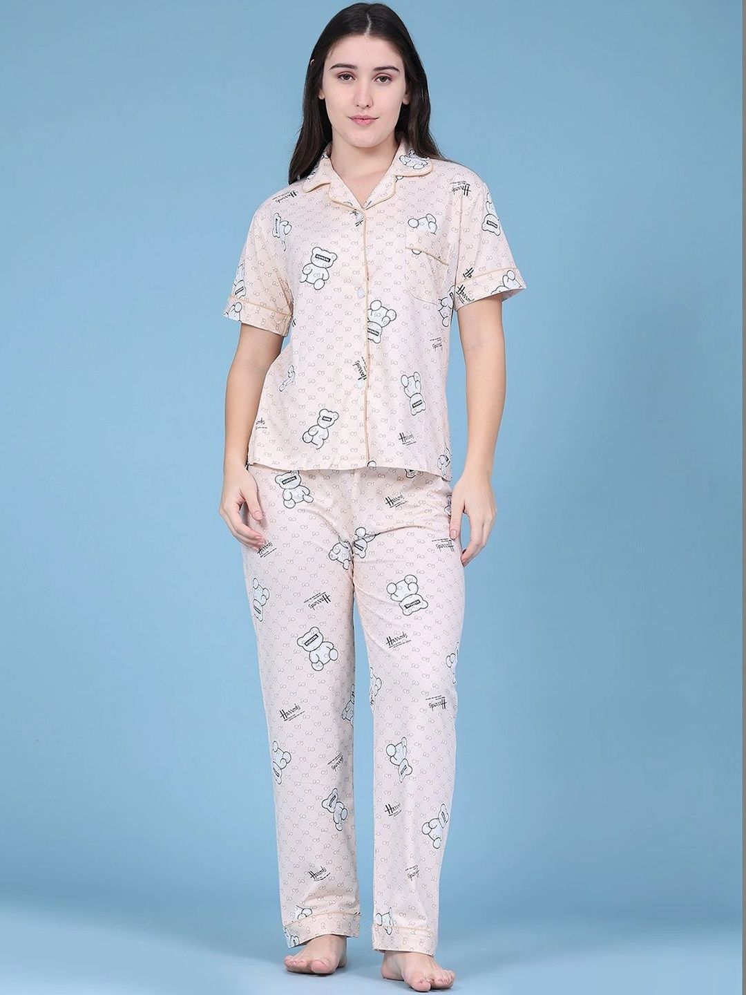 V-Mart Women Printed Night suit-picture-25