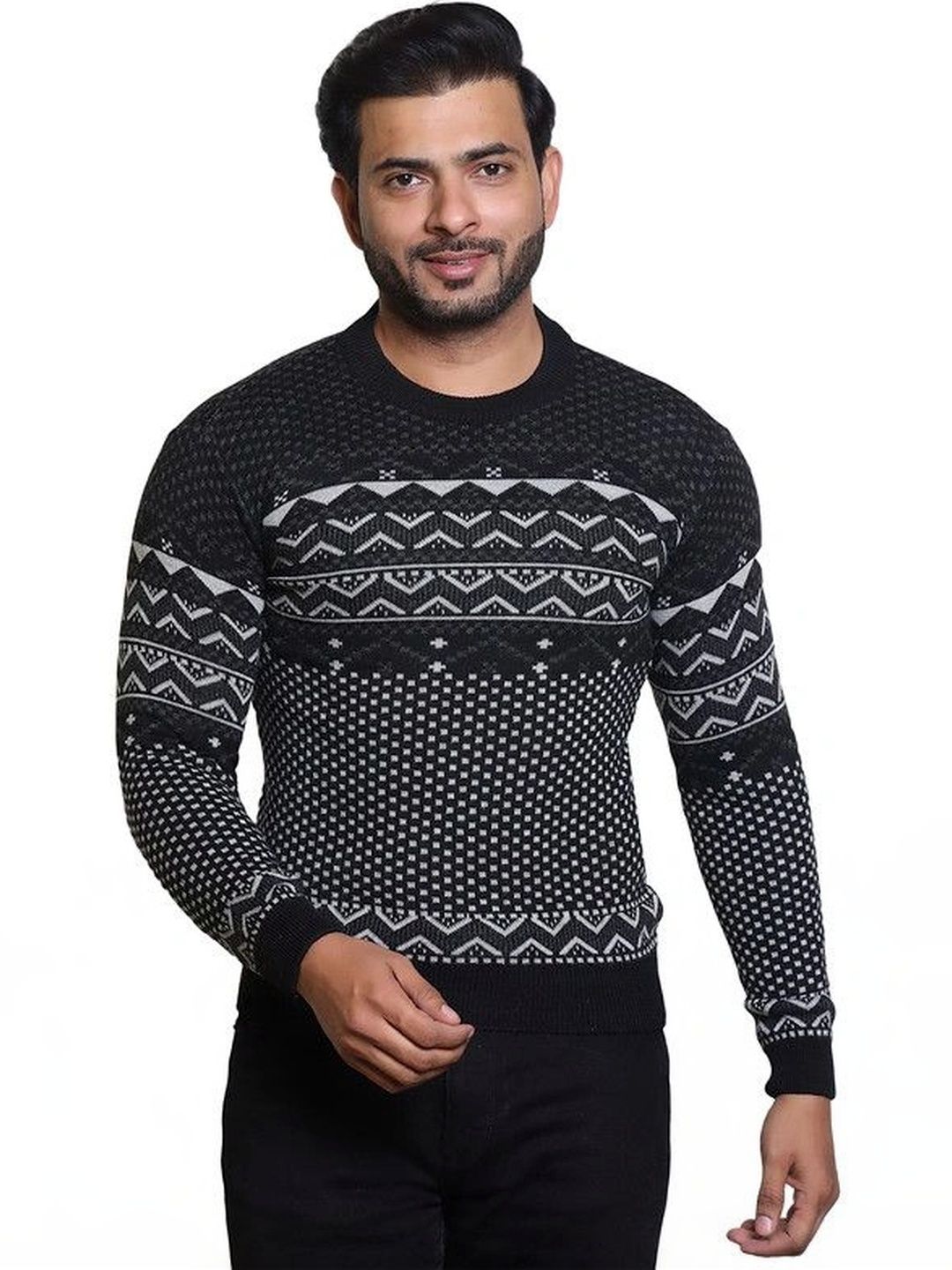 Grand Line Men Printed Pullover-picture-18