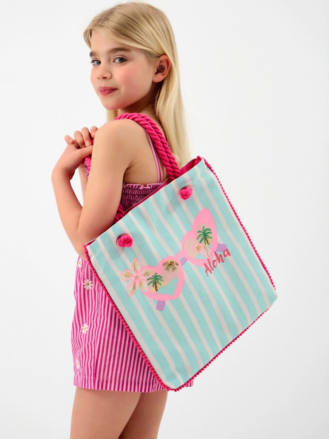 Accessorize Striped Tote Bag-picture-18