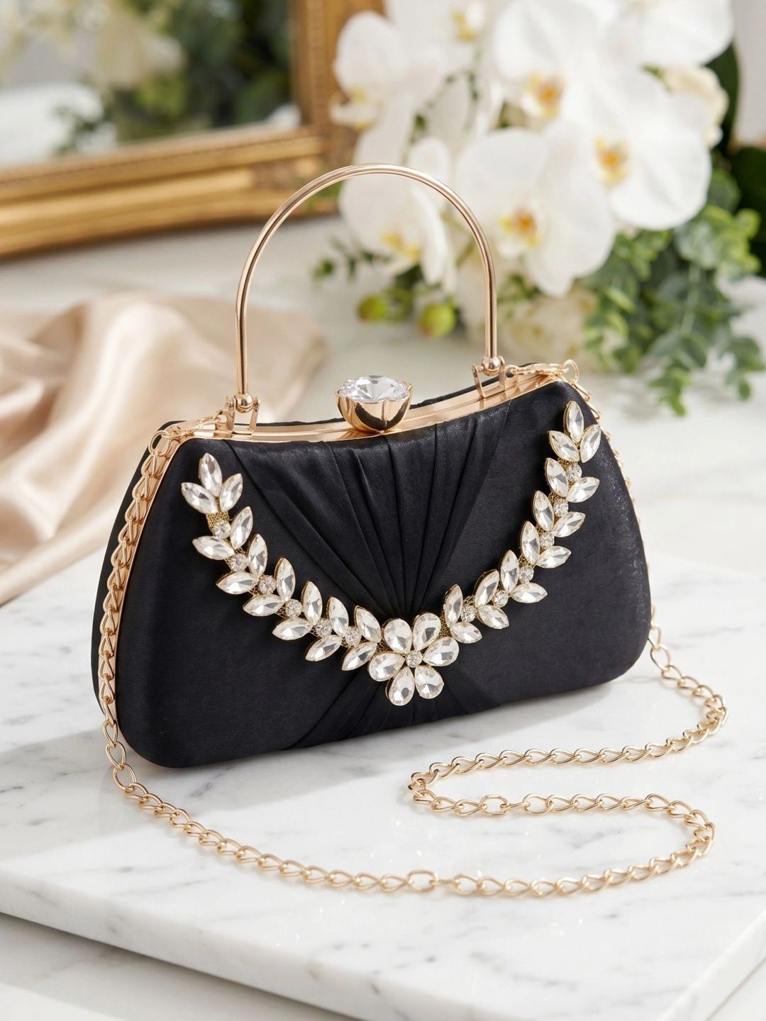 MISHA Embellished Box Clutch-picture-47