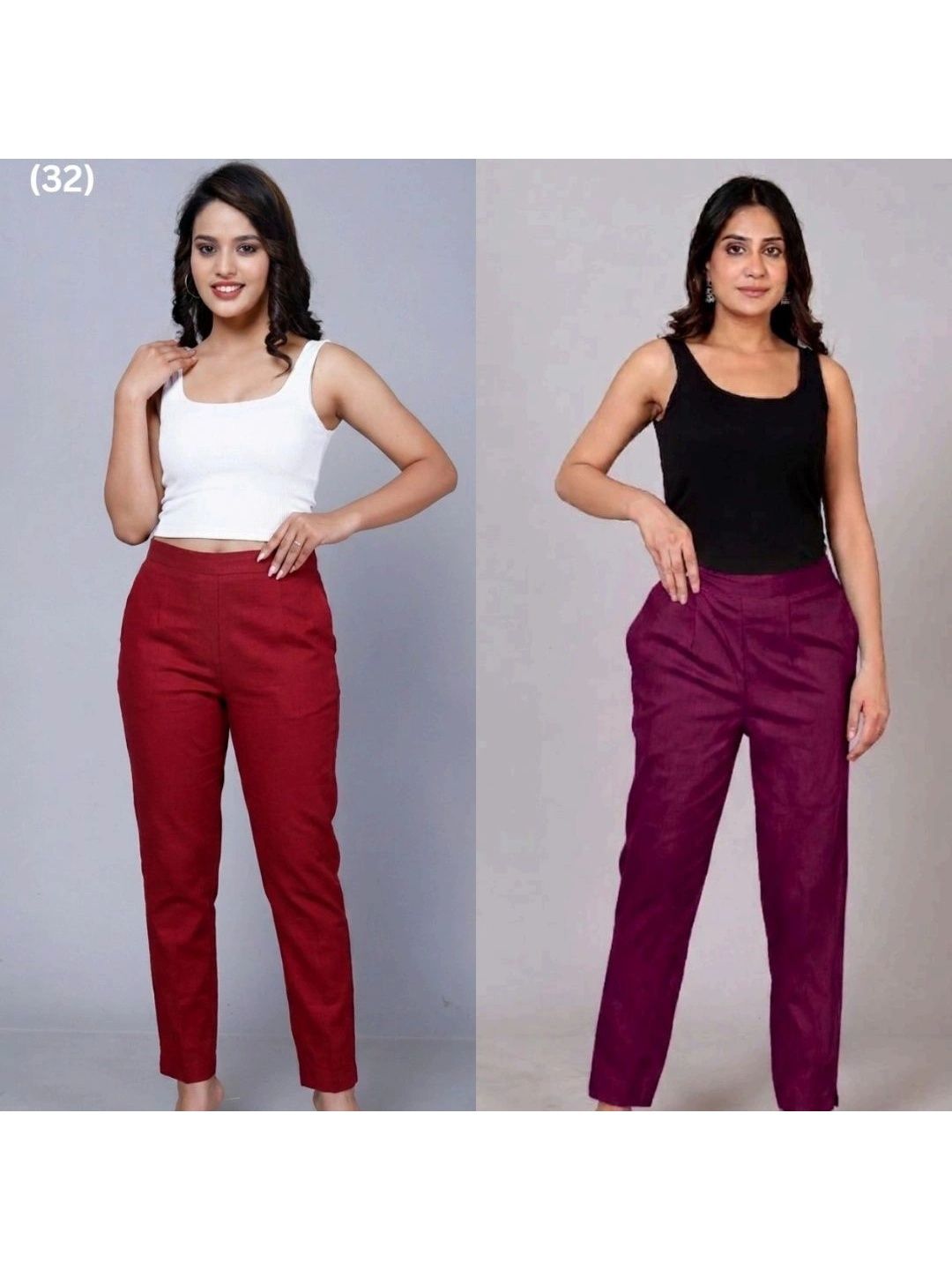 RIVNIX Women Smart High-Rise Trousers-picture-28
