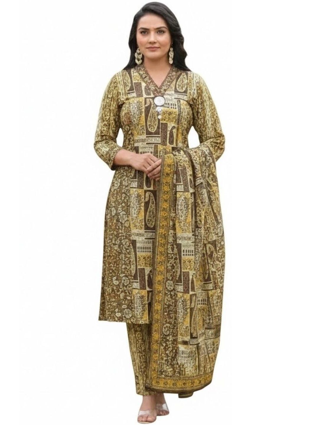 RAMYA FASHION Women Ethnic Motifs Printed Indie Prints Kurta-image-39