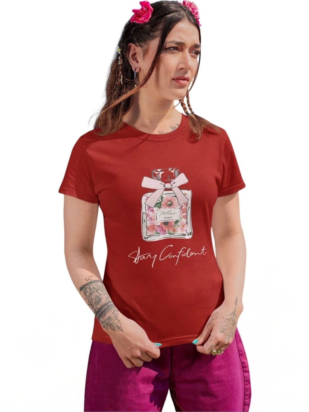 Elegantcrafts Floral Print Cotton Top-picture-39