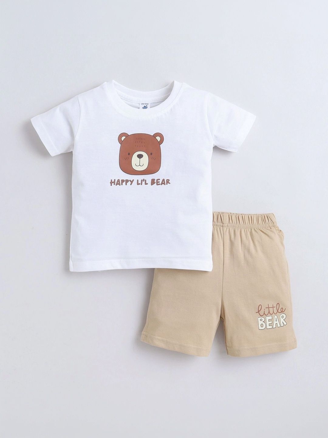 1st Step Boys Printed T-shirt with Shorts-picture-39