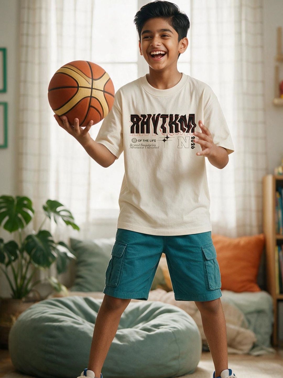 TeeSlix Kids Typography Printed T-shirt-picture-20
