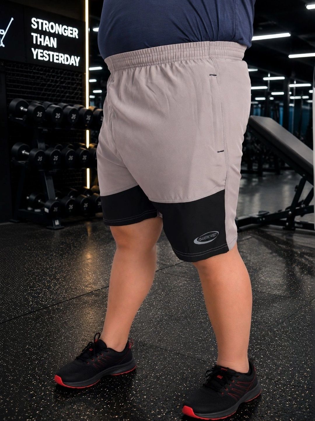 ADAAISTIC Men Colourblocked High-Rise Training or Gym Sports Shorts with Technology-picture-46
