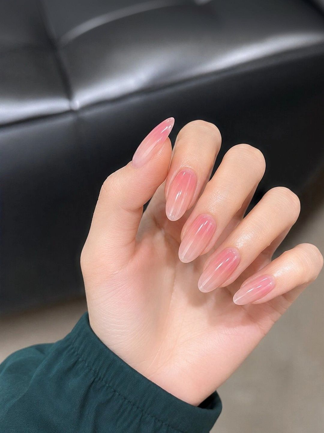 Nakhi Set Of 24 Pink Ombre Press On Nails -Pink-image-19