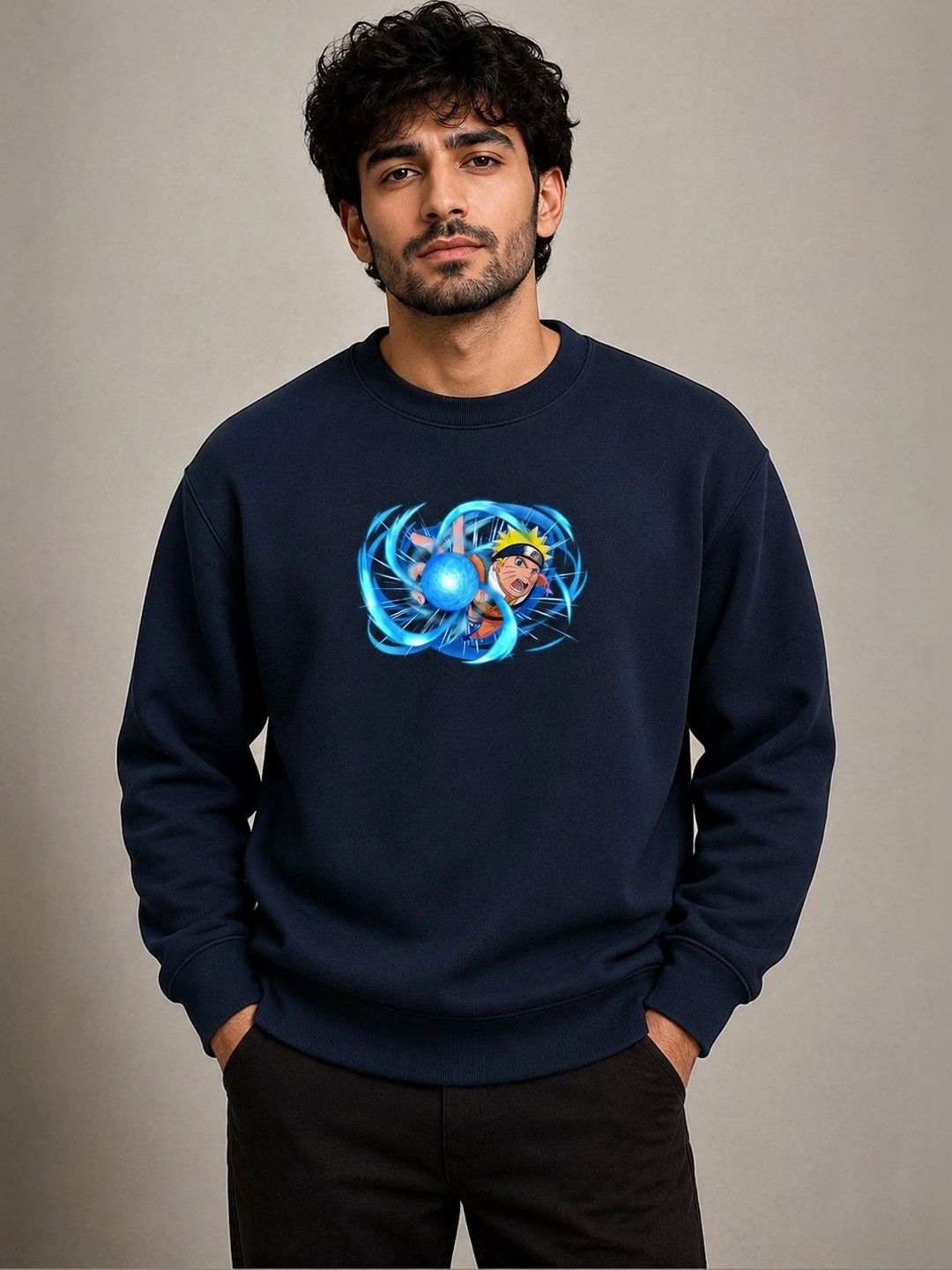 Moda Rapido X Organic Chics Men Printed Sweatshirt-picture-30