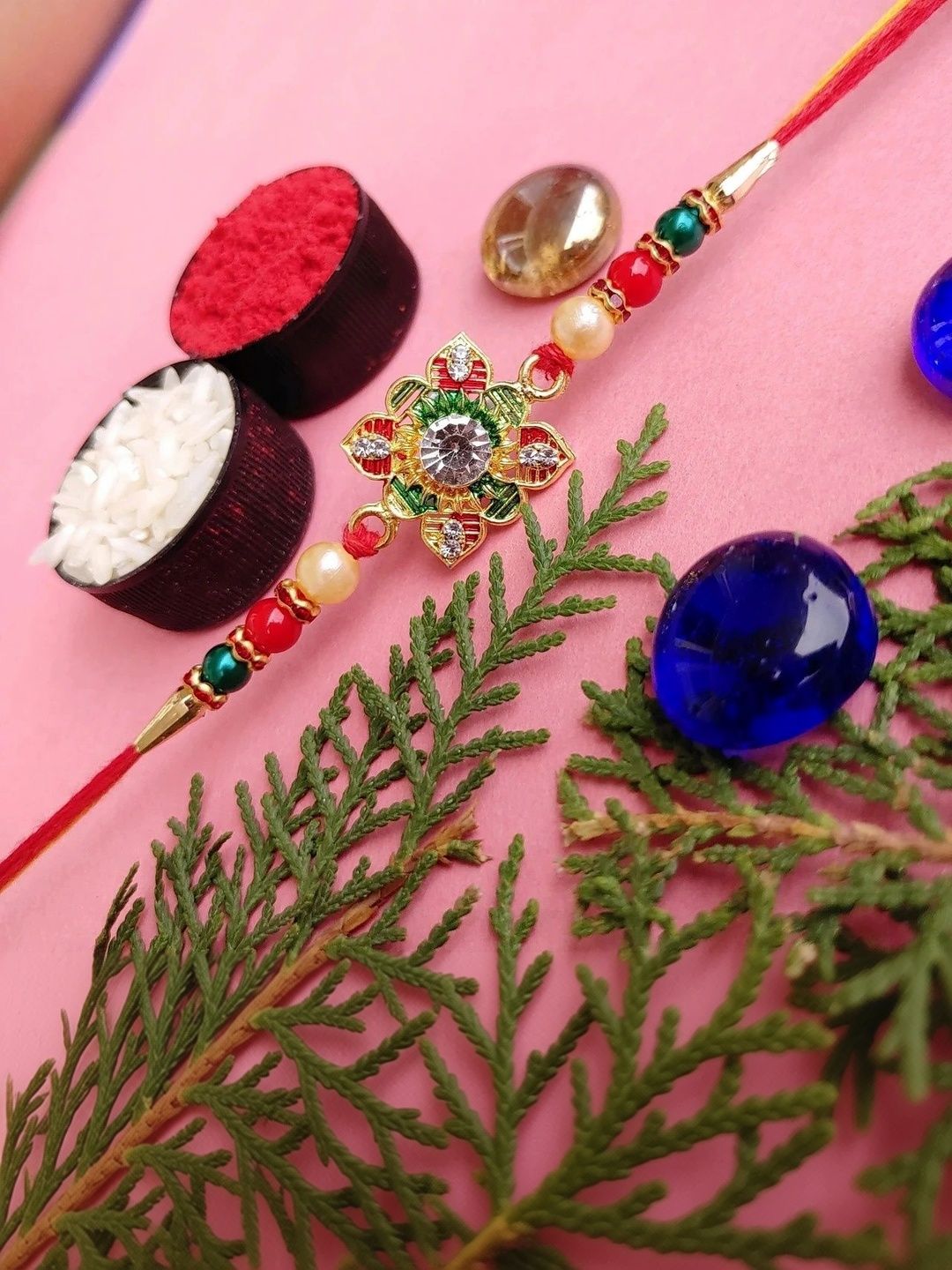 Sangria Thread Rakhi-picture-44