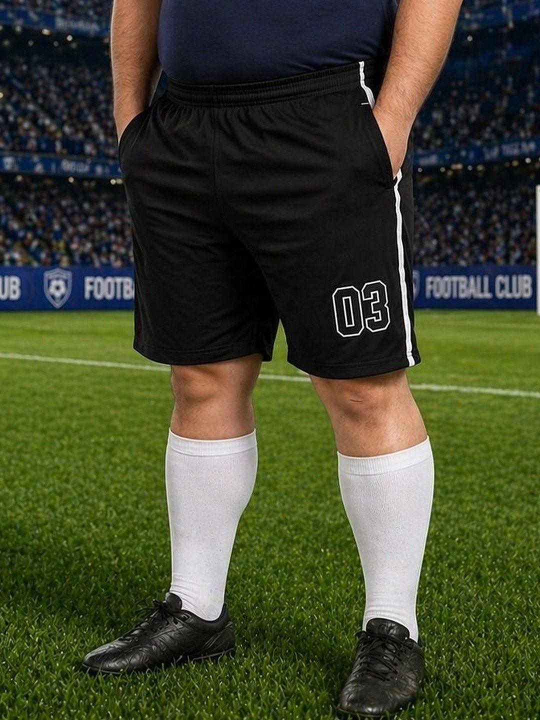 ADAAISTIC Men Striped High-Rise Outdoor Sports Shorts with e-Dry Technology Technology-picture-25