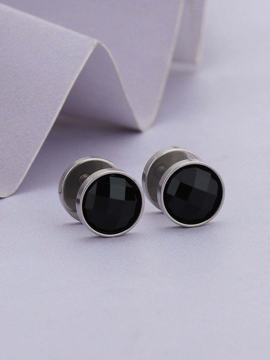 Carlton London Circular Studs Earrings-picture-48
