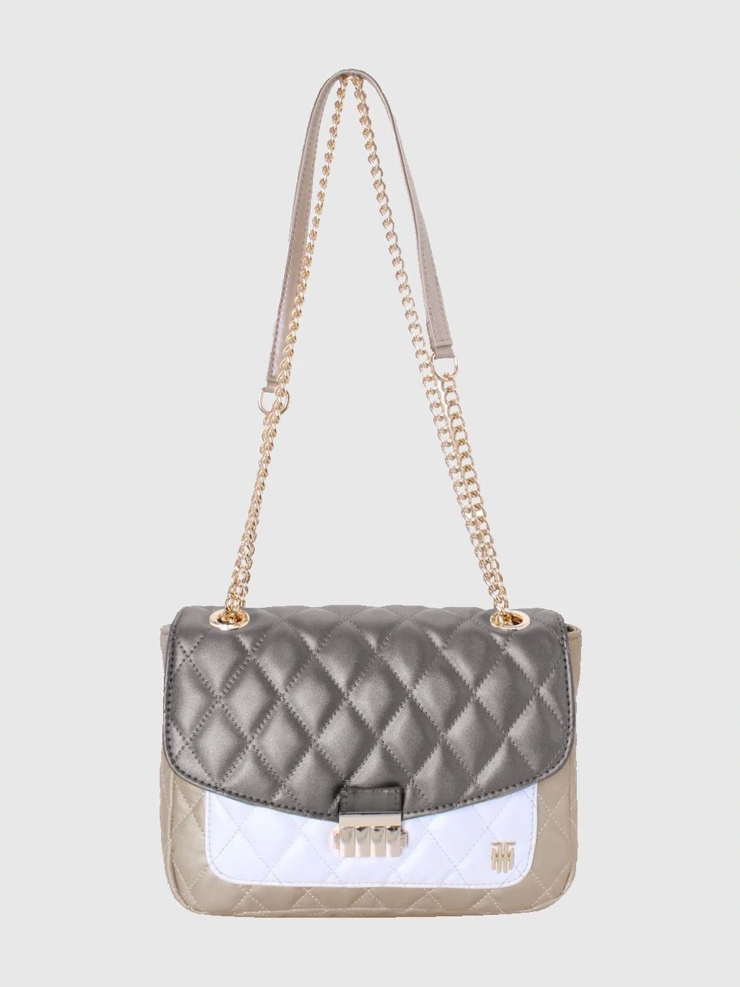 THE HOLISTIK PU Shoulder Bag with Quilted-image-1