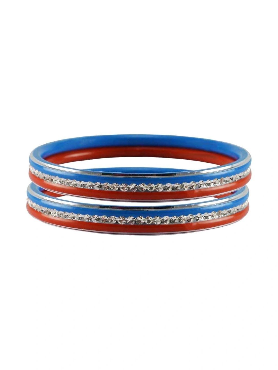 MAYA FASHION Stone Studded & Beaded Bangle-picture-30