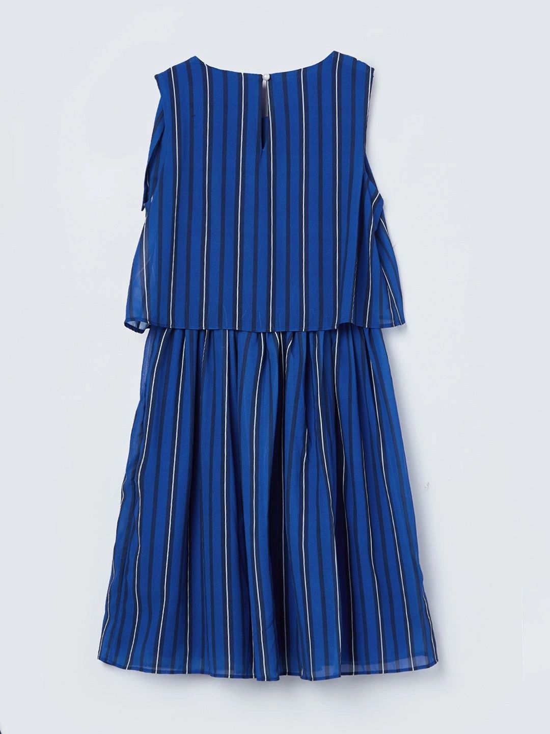 Fame Forever by Lifestyle Striped A-Line Dress-image-33