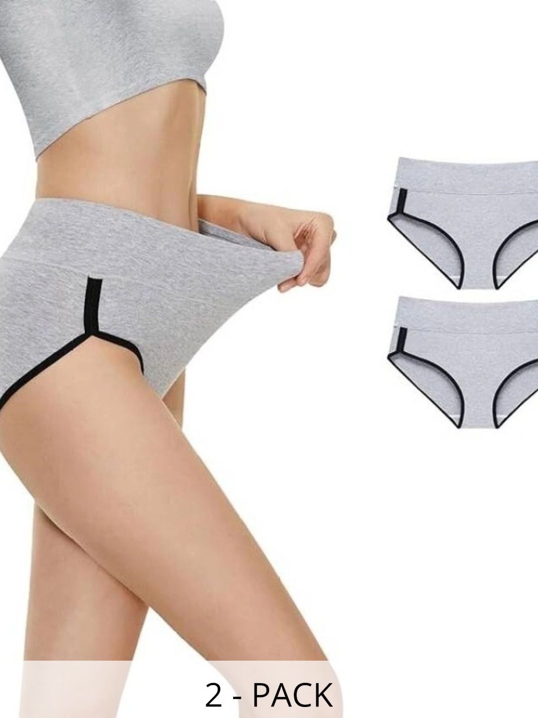 SKYVIEW Women Pack of 2 Cotton Basic Briefs-picture-20