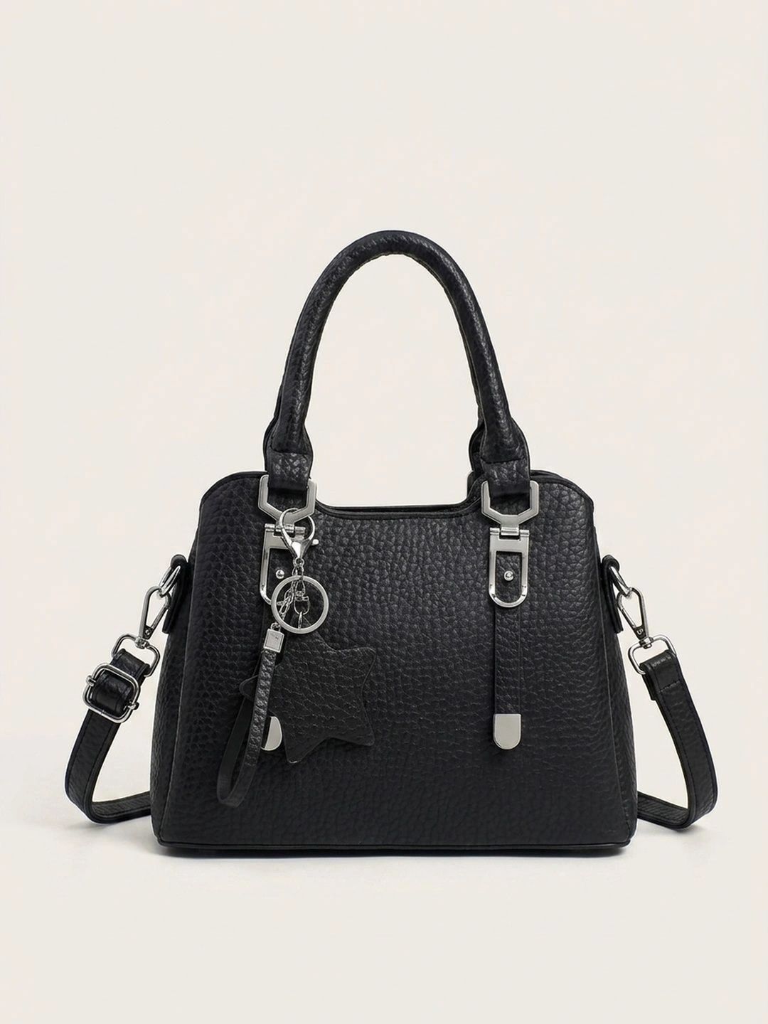 CORSICA Textured PU Structured Handheld Bag-picture-55
