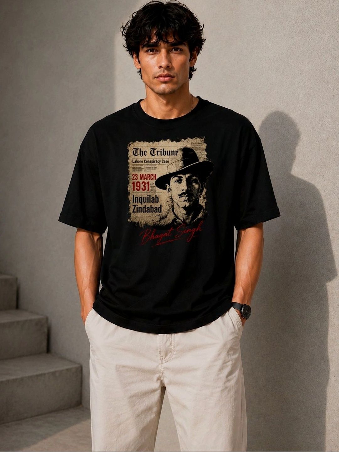 Anikmart Unisex Printed Pure Cotton Bio Finish T-shirt-picture-16