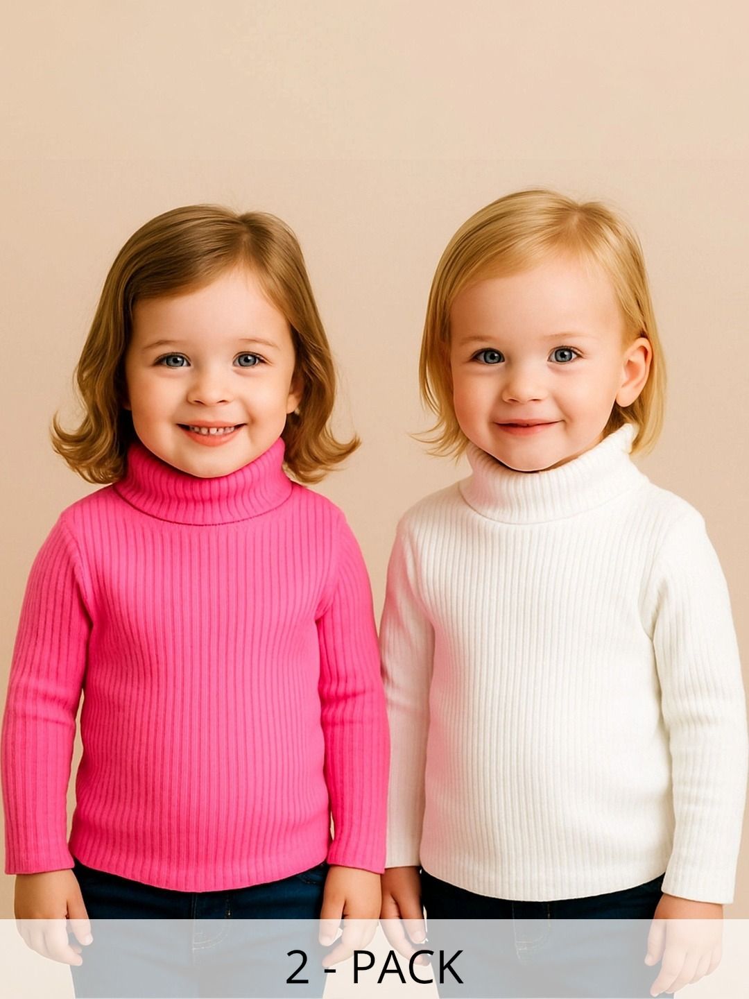 DESNUDA Unisex Kids Ribbed Woollen Pullover-picture-20