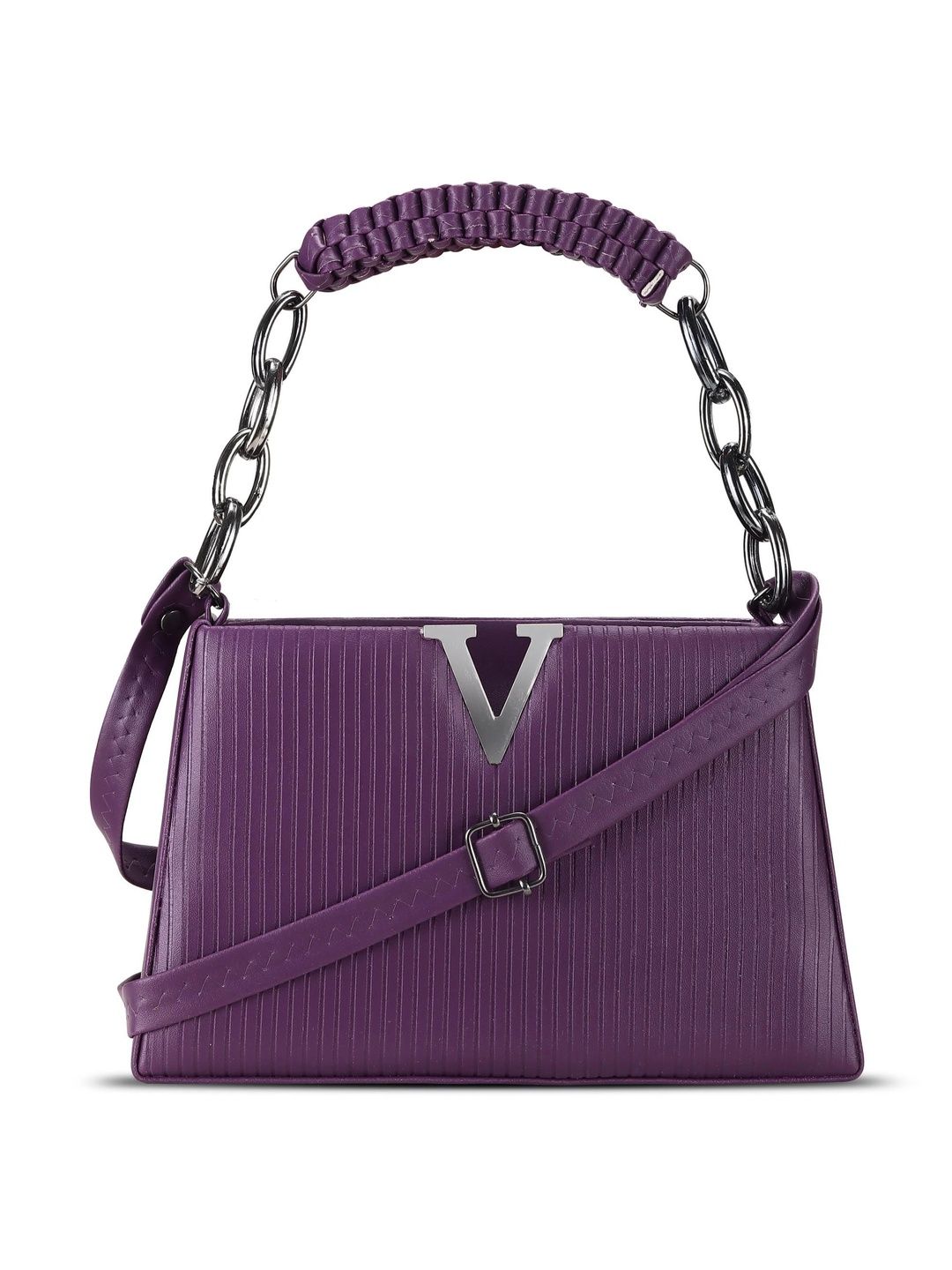 TURBOMAX Textured PU Structured Handheld Bag-picture-19