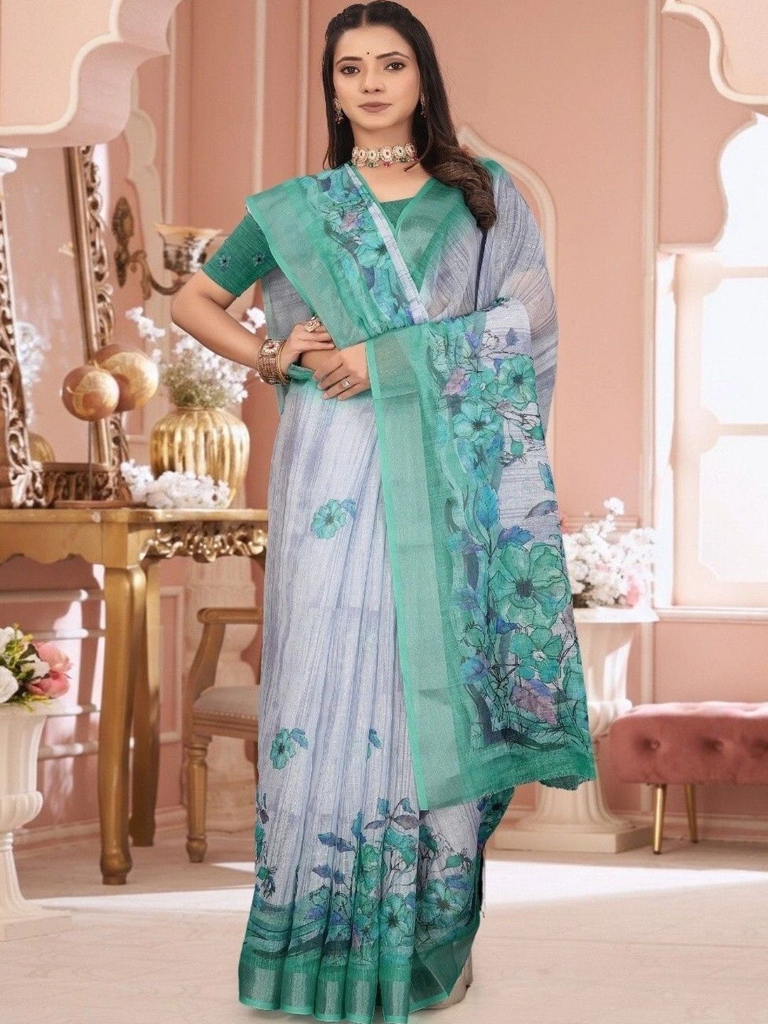 Moda Rapido Woven Design Silk Cotton Kanjeevaram Saree-picture-34