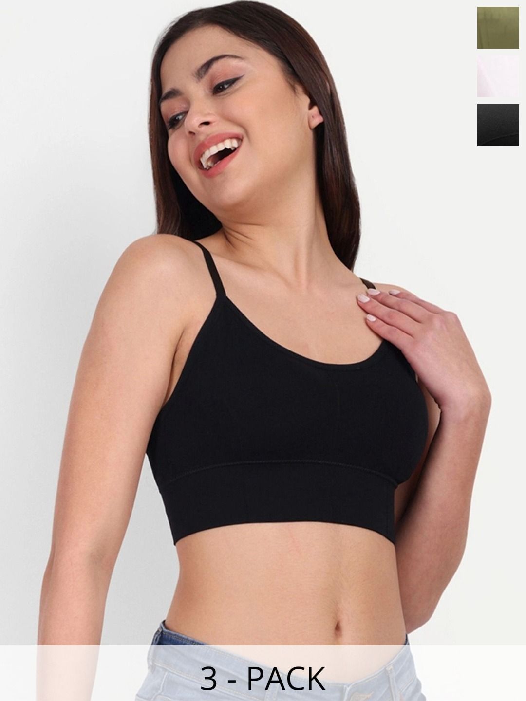 UNDER 1000 Bralette Bra Full Coverage Underwired Lightly Padded-picture-22
