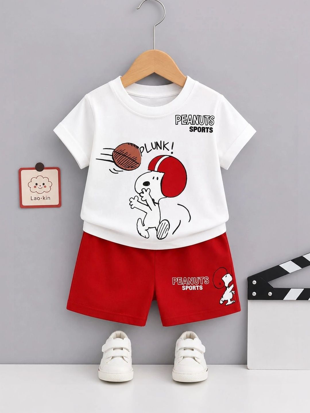 SRP COLLECTION Unisex Kids Printed T-shirt with Shorts-picture-20