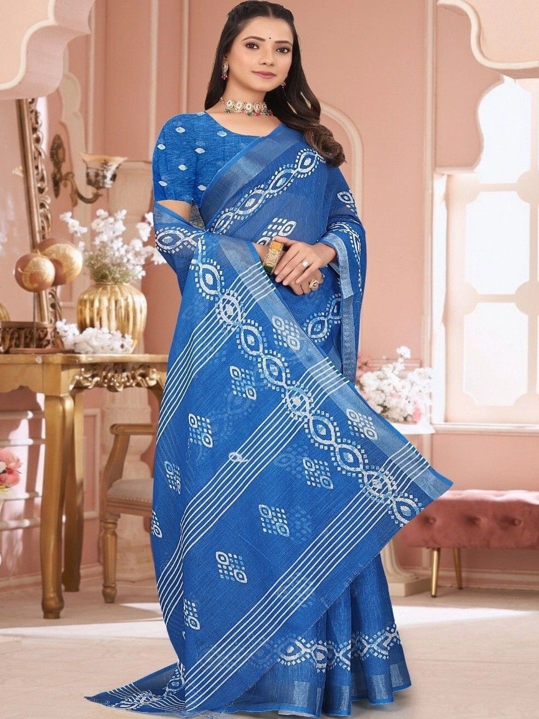 Moda Rapido Woven Design Silk Cotton Kanjeevaram Saree-picture-24