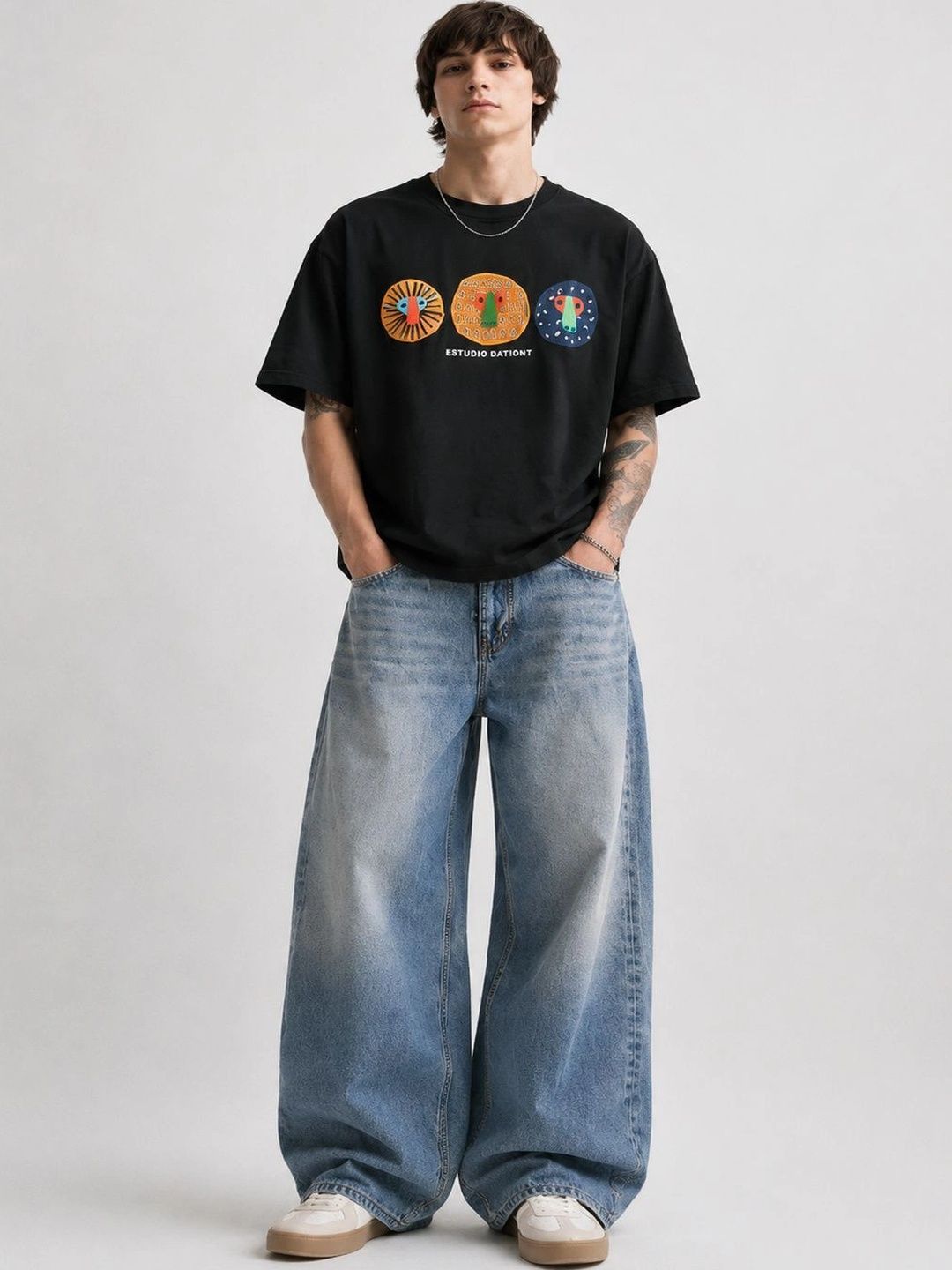Dapperr Drift Men Printed T-shirt-image-7